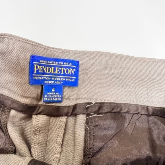 Pendleton Wool Blend Tan Dress Pants‎ Size 4 - Picture 11 of 11